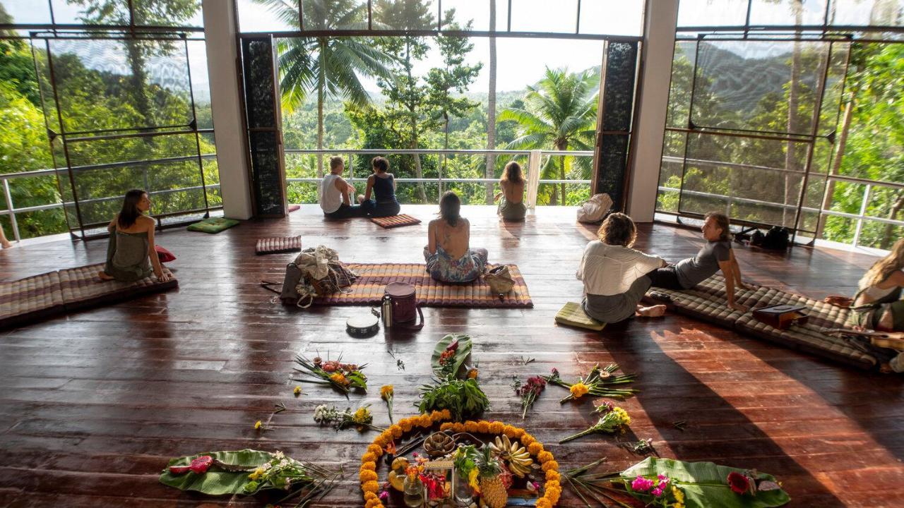 The Source Yoga And Nature Retreat 住宿加早餐酒店 帕干岛